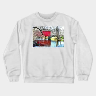 Reflections of Delaware Ashland Bridge Crewneck Sweatshirt